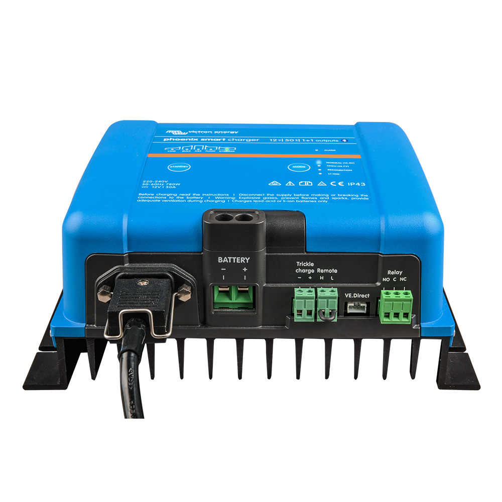 Blue Phoenix Smart Charger with connectors