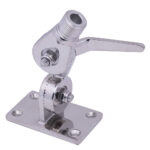 Stainless steel adjustable marine antenna mount