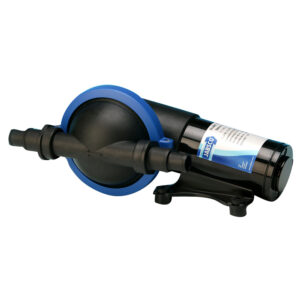 Jabsco black and blue marine diaphragm pump