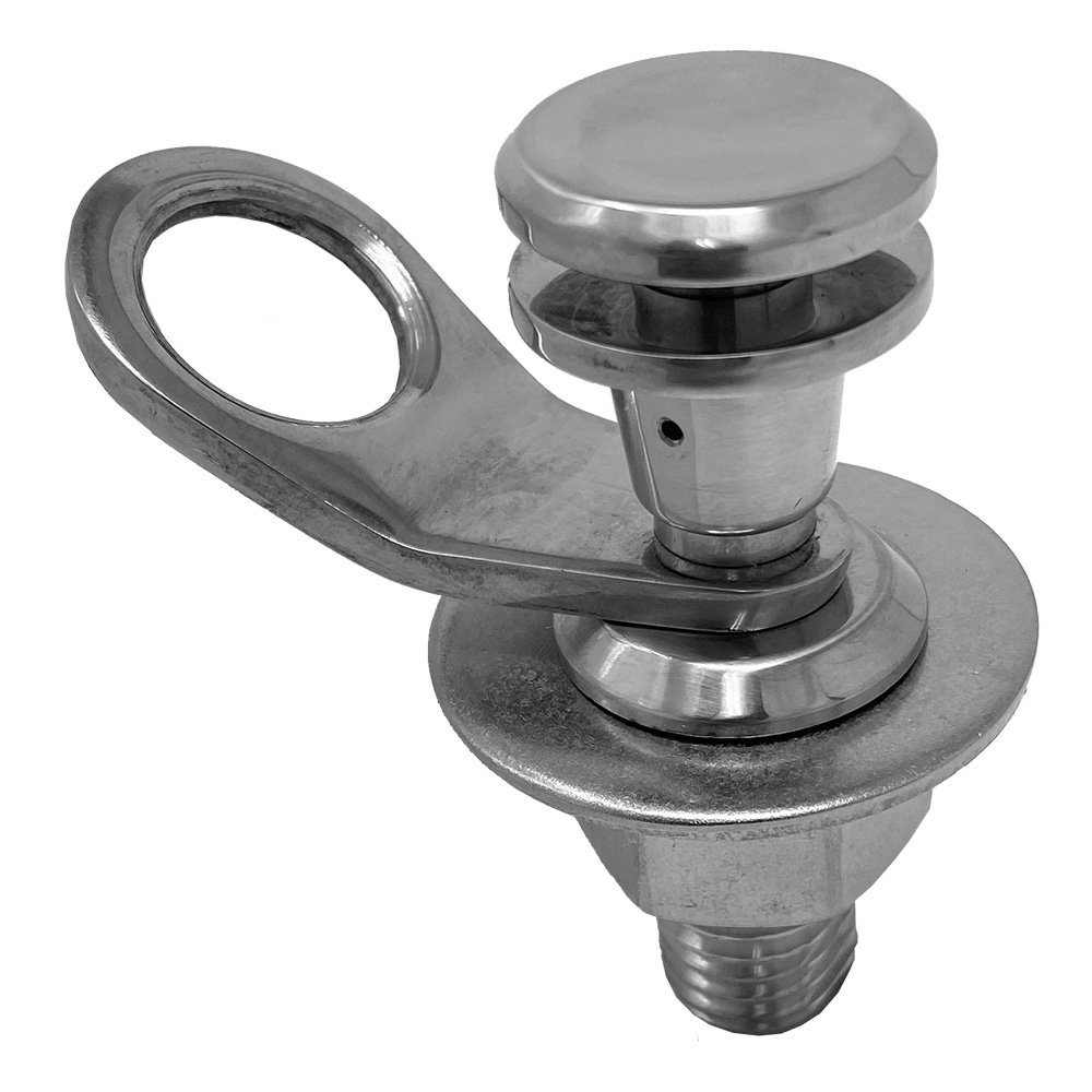 Metallic mechanical component close-up view.