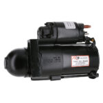 Black motor starter with part label visible.
