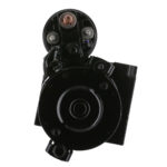 Black automotive starter motor component