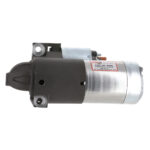 12V marine starter motor side view