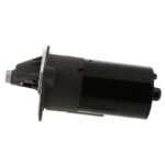 Black automotive starter motor replacement part