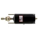 Black electric motor with labeled part number