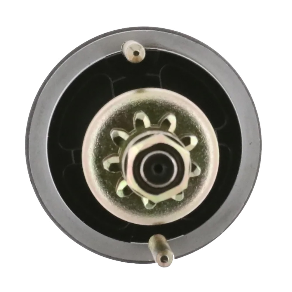 Close-up of mechanical gear component