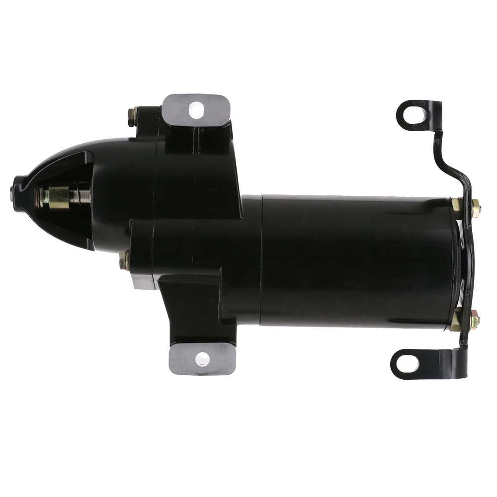 Black vehicle starter motor part