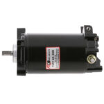 Black motorbike starter motor product image