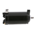 Black electric motor for automotive use