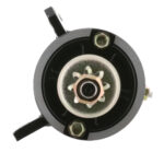 Close-up of mechanical part with gears