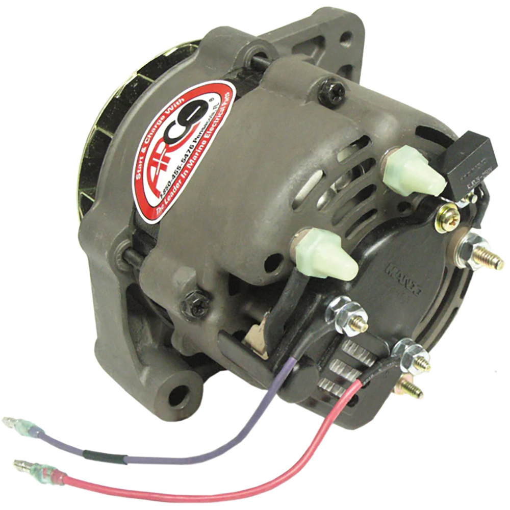 Marine engine starter motor assembly