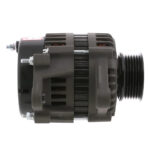 Car alternator side view