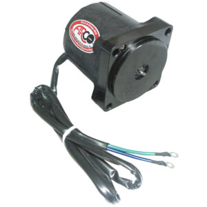 Electric motor with attached wiring harness