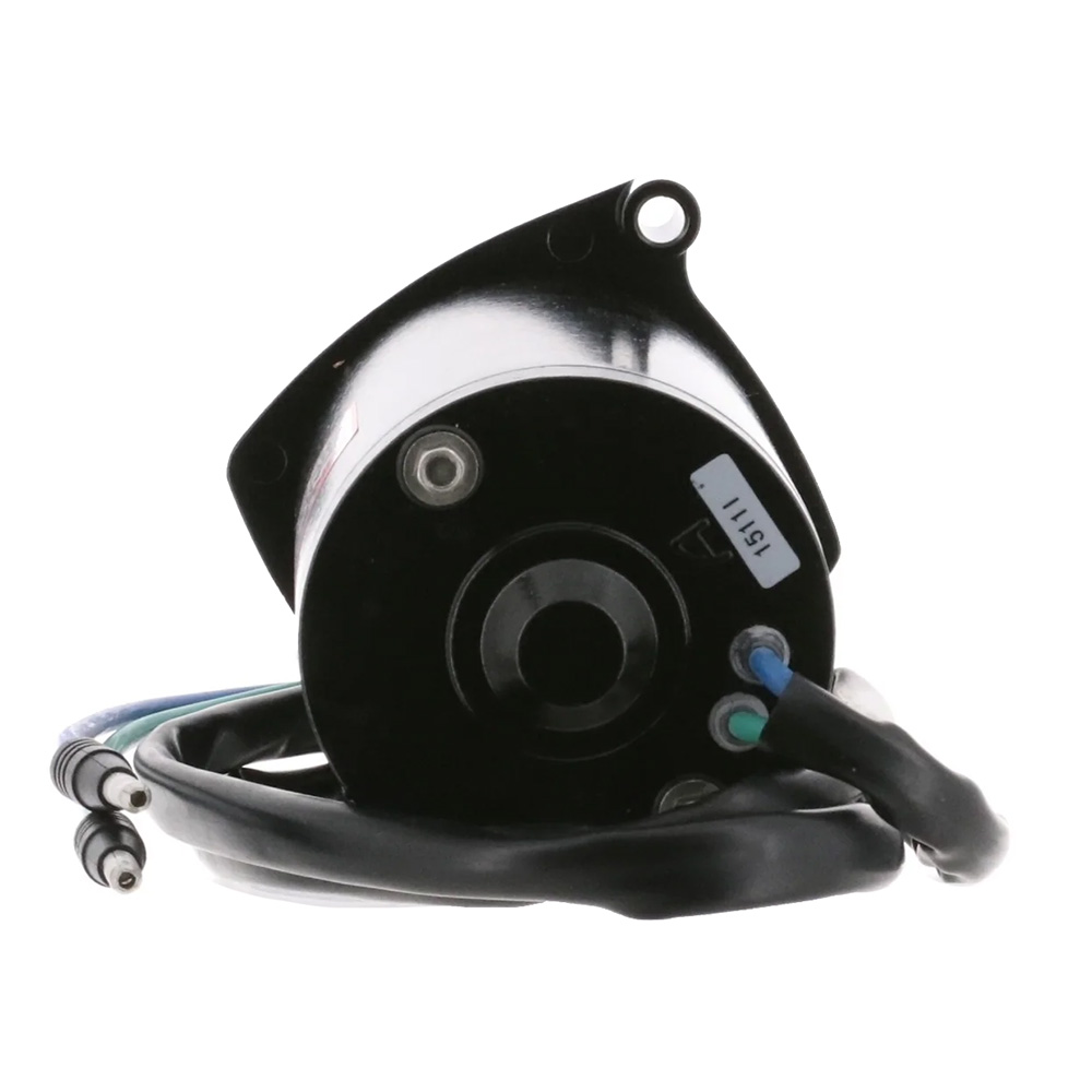Electric motor with attached cables