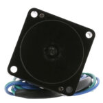 Square black object with wires attached