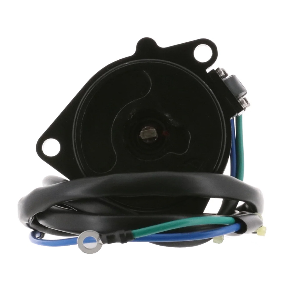 Motorcycle throttle position sensor with wires