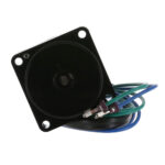 Electrical component with wires and connectors