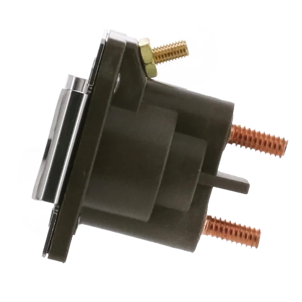 Electrical connector with three copper terminals