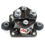 Starter solenoid with four terminals and ARCO logo.