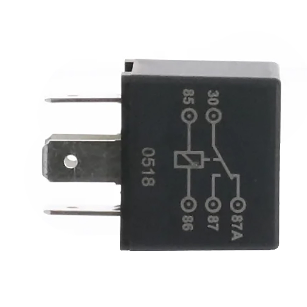 Automotive relay with connection diagram