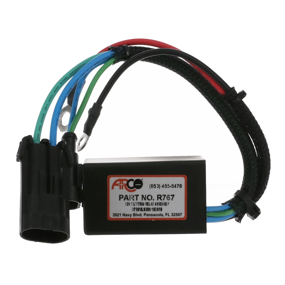 Part R767 tilt trim relay assembly