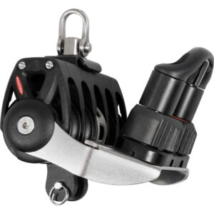 Black heavy-duty yacht furler equipment
