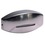 Stainless steel soap dispenser with window