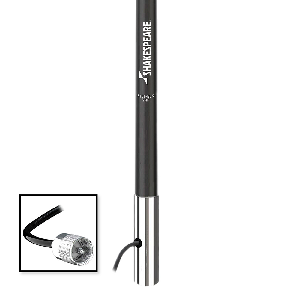 Shakespeare VHF 5101-BLK antenna with connector