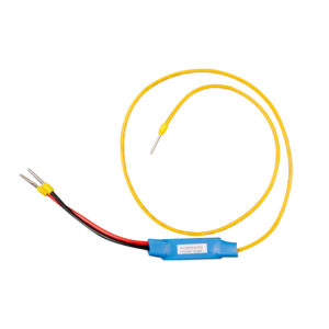 Yellow thermocouple wire with connectors