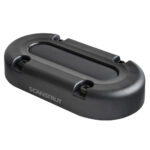 Black marine deck seal by Scanstrut