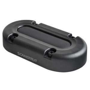 Black marine deck seal by Scanstrut