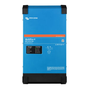 Victron Energy MultiPlus-II inverter charger, blue front view