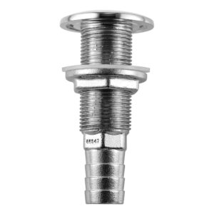 Chrome sink drain plug fitting