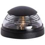 Black LED wall light fixture