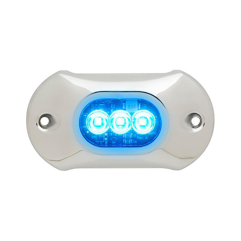 Blue LED underwater boat light