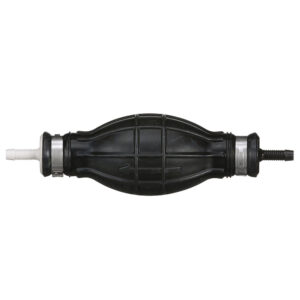 Black fuel primer bulb for boat engines