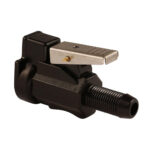 Car battery terminal connector with clamp and screw.