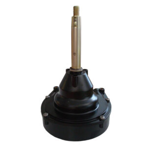 Industrial metal gearbox part for machinery