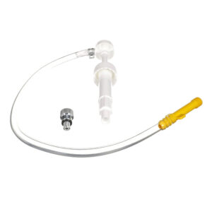 Medical tubing kit with connectors