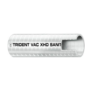 Trident VAC XHD sanitation hose, cross-section view.