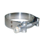 Stainless steel T-bolt hose clamp