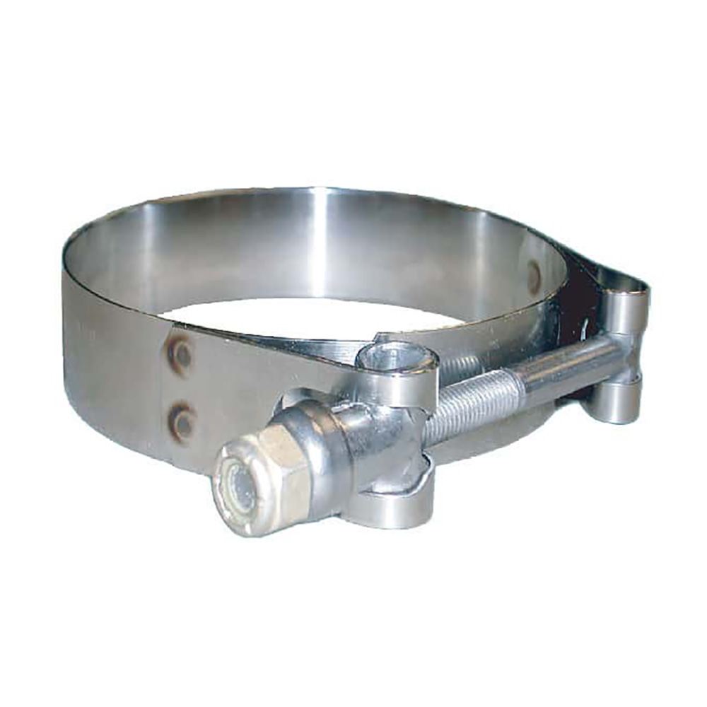 Stainless steel heavy-duty hose clamp