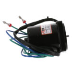 Electric motor with wires