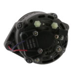 Car alternator back view with wires