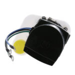 Electrical component with wires and connectors.