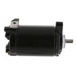 Black electric motor side view