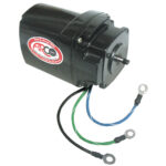 Electric motor with wires for industrial use.