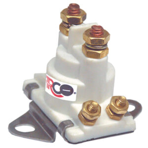 Electrical relay with mounting bracket and terminals