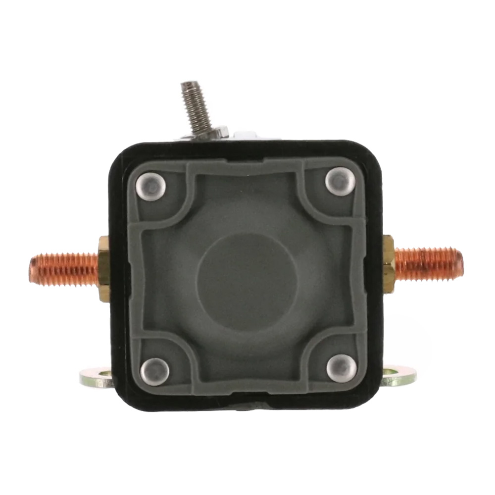 Front view of an automotive circuit breaker.