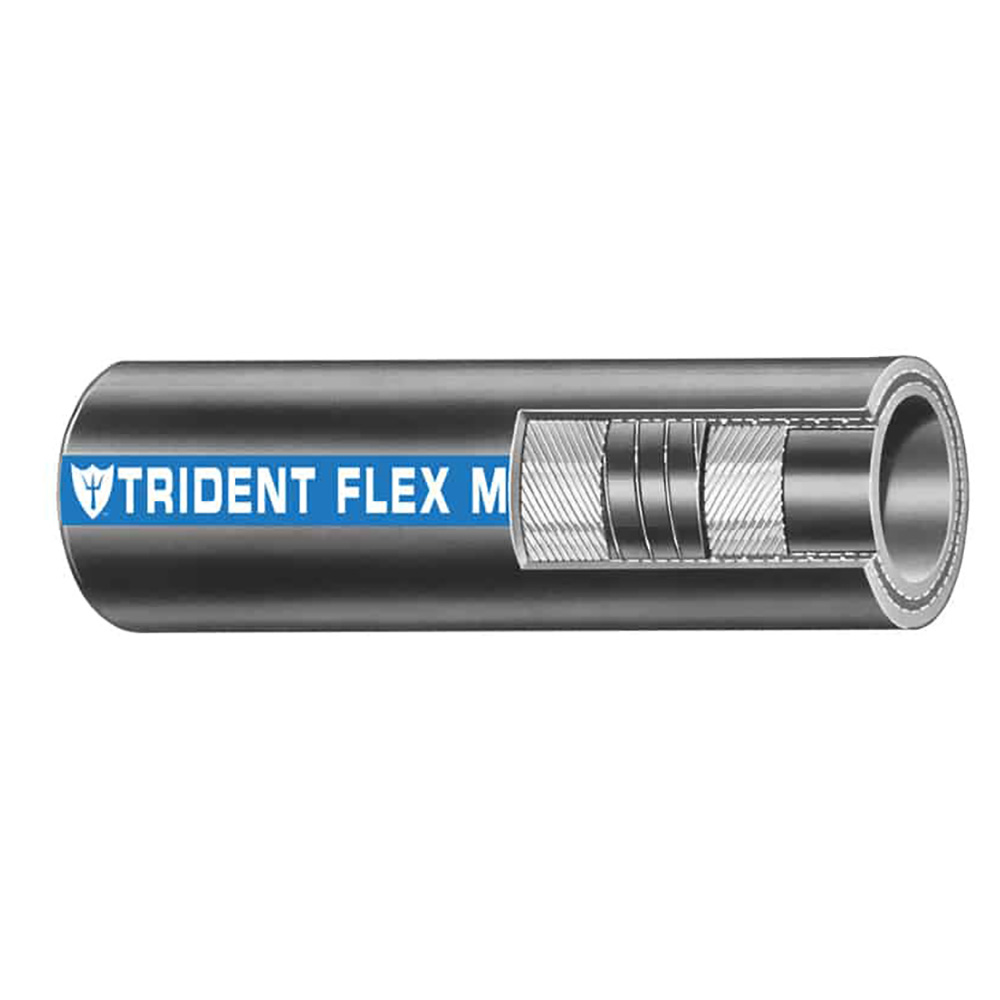 Trident Flex Marine Hose cross-section illustration.